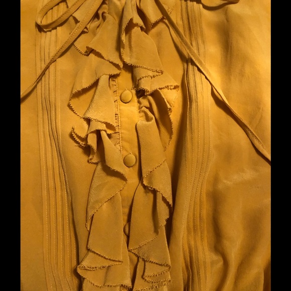 Karen Kane 100% Silk Sleeveless Blouse. Size Large. - Picture 6 of 9